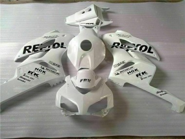 04-05 White Black Repsol Honda CBR1000RR Motorcycle Fairings