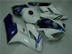 04-05 White Blue Honda CBR1000RR Motorcycle Fairing 04-05 White Blue Honda CBR1000RR Motorcycle Fairing