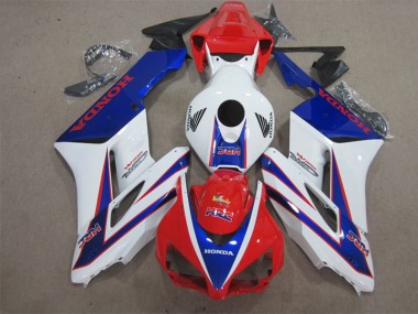 04-05 White Blue Red HRC Honda CBR1000RR Motorcycle Fairings