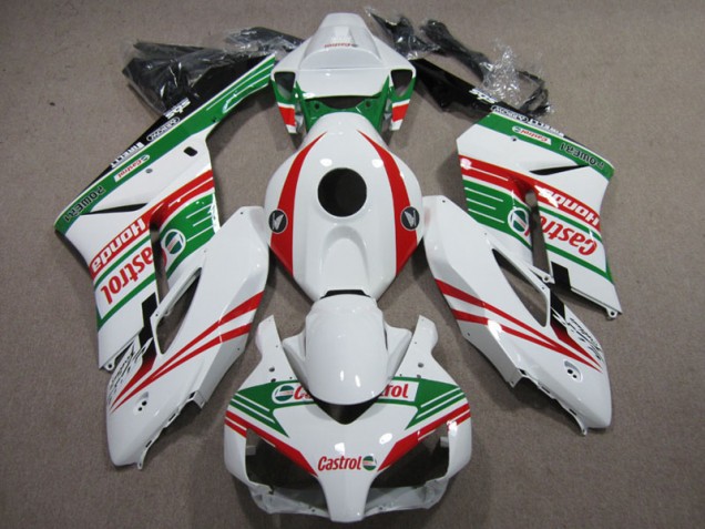 04-05 White Red Castrol Honda CBR1000RR Motorcycle Fairings 04-05 White Red Castrol Honda CBR1000RR Motorcycle Fairings