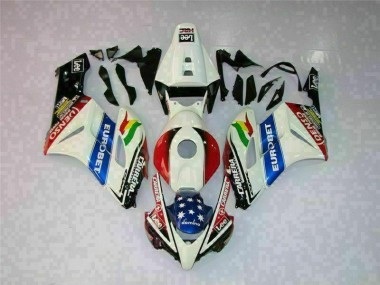 04-05 White Red Honda CBR1000RR Full Motorcycle Fairing Kits