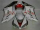 04-05 White Red Honda CBR1000RR Motorcycle Fairing Kits