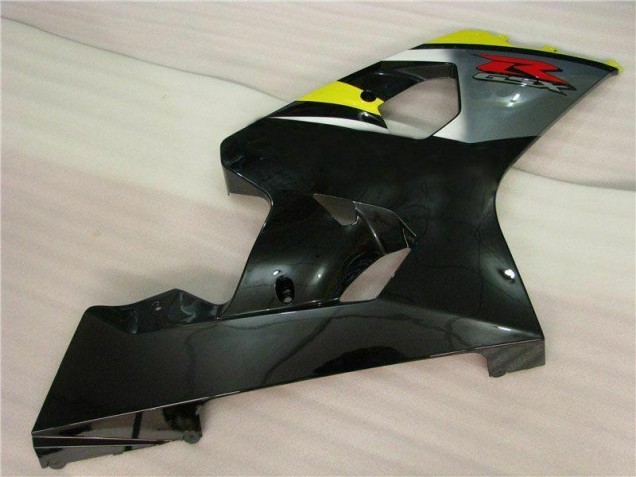 04-05 Yellow Black Suzuki GSXR 600/750 Motorcycle Fairing 04-05 Yellow Black Suzuki GSXR 600/750 Motorcycle Fairing
