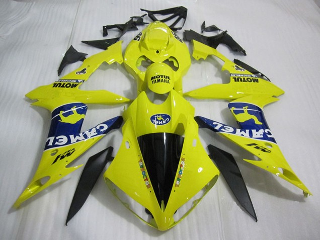 04-05 Yellow Camel Honda CBR1000RR Motorcycle Fairings 04-05 Yellow Camel Honda CBR1000RR Motorcycle Fairings