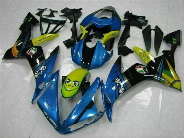 04-06 Blue Yamaha YZF R1 Motorcycle Bodywork