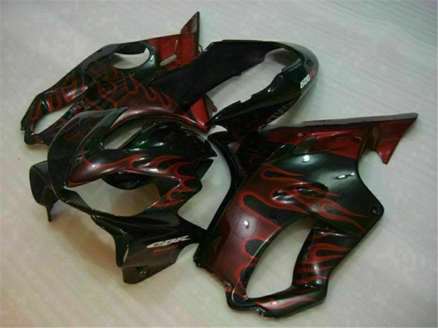 04-07 Red Flame Honda CBR600 F4i Motorcycle Fairings 04-07 Red Flame Honda CBR600 F4i Motorcycle Fairings