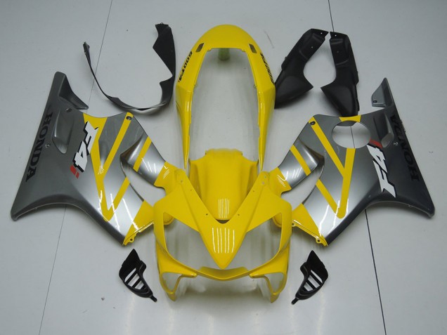 04-07 Yellow Grey Honda CBR600 F4i Motorcycle Bodywork 04-07 Yellow Grey Honda CBR600 F4i Motorcycle Bodywork