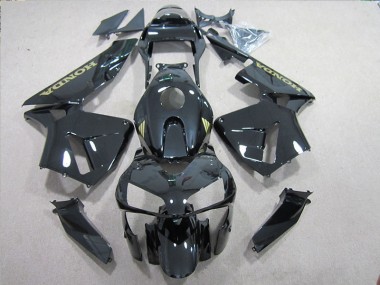 05-06 Black Gold Decal Honda CBR600RR Motorcycle Fairings