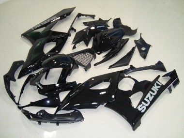 05-06 Black Silver Decals Suzuki GSXR 1000 Motorcycle Fairings