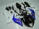 05-06 Blue White Suzuki GSXR 1000 Motorcycle Fairing 05-06 Blue White Suzuki GSXR 1000 Motorcycle Fairing