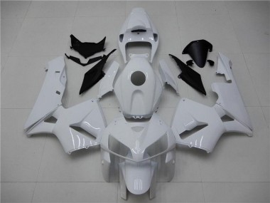 05-06 Glossy White Honda CBR600RR Motorcycle Fairings