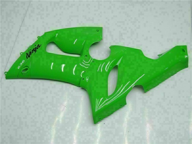 05-06 Green Kawasaki ZX6R Full Motorcycle Fairing Kits 05-06 Green Kawasaki ZX6R Full Motorcycle Fairing Kits