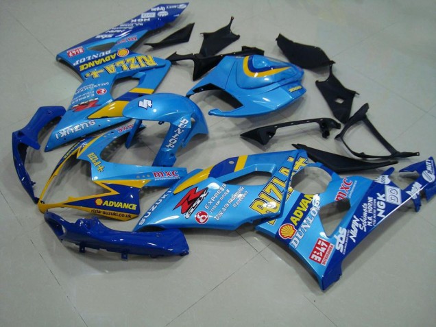 05-06 Light Blue Rizla Suzuki GSXR 1000 Motorcycle Fairings 05-06 Light Blue Rizla Suzuki GSXR 1000 Motorcycle Fairings