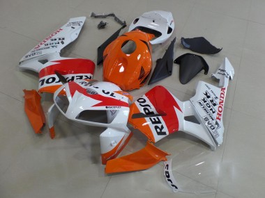 05-06 Orange White Repsol Honda CBR600RR Motorcycle Fairings