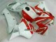 05-06 Red White Honda CBR600RR Motorcycle Fairings 05-06 Red White Honda CBR600RR Motorcycle Fairings