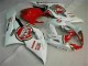 05-06 Red White Suzuki GSXR 1000 Motorcycle Fairing 05-06 Red White Suzuki GSXR 1000 Motorcycle Fairing