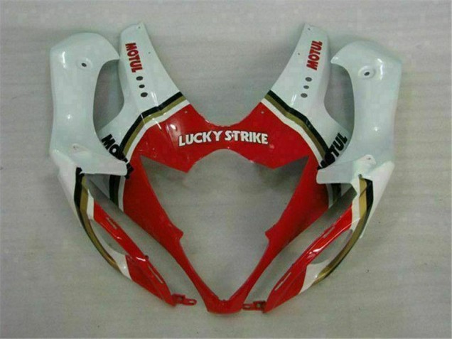05-06 Red White Suzuki GSXR 1000 Motorcycle Fairing 05-06 Red White Suzuki GSXR 1000 Motorcycle Fairing