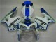 05-06 White Blue Honda CBR600RR Motorcycle Bodywork 05-06 White Blue Honda CBR600RR Motorcycle Bodywork