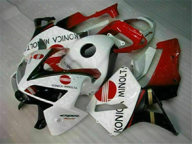 05-06 White Honda CBR600RR ABS Motorcycle Fairings 05-06 White Honda CBR600RR ABS Motorcycle Fairings