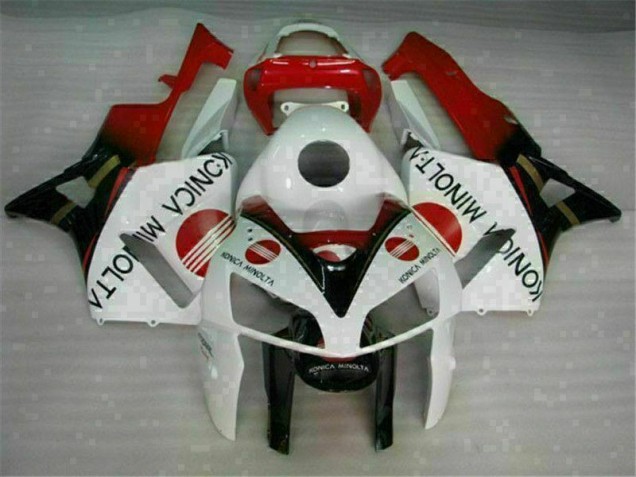 05-06 White Honda CBR600RR ABS Motorcycle Fairings 05-06 White Honda CBR600RR ABS Motorcycle Fairings