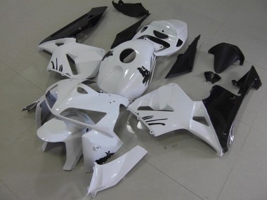 05-06 White with Special Decals Honda CBR600RR Motorcycle Fairings