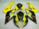 05-06 Yellow Black Suzuki GSXR 1000 Motorcycle Fairings 05-06 Yellow Black Suzuki GSXR 1000 Motorcycle Fairings