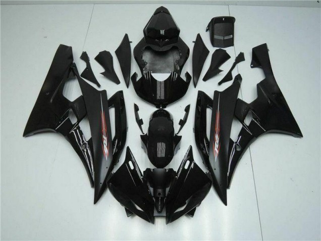 06-07 Black Yamaha YZF R6 Motorcycle Fairing & Bodywork