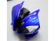 06-07 Blue Black Yamaha YZF R6 Full Motorcycle Fairing Kits