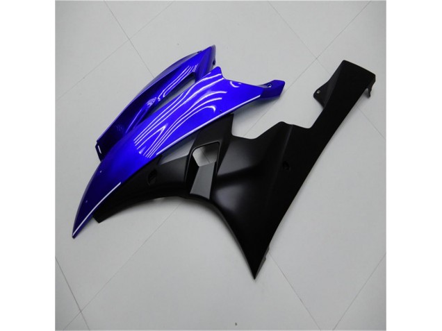 06-07 Blue Black Yamaha YZF R6 Motorcycle Fairing & Bodywork