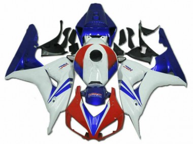 06-07 Blue White Honda CBR1000RR Motorcycle Fairings