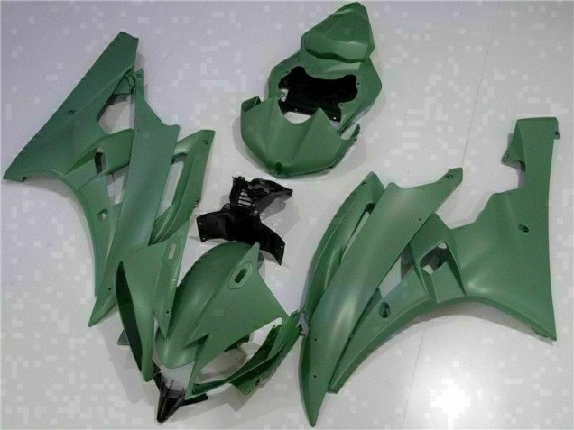 06-07 Green Yamaha YZF R6 Motorcycle Fairings