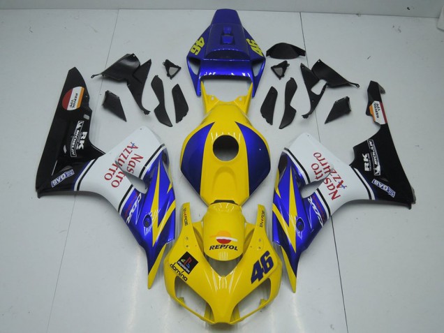 06-07 Yellow Nastro Honda CBR1000RR Motorcycle Fairings 06-07 Yellow Nastro Honda CBR1000RR Motorcycle Fairings