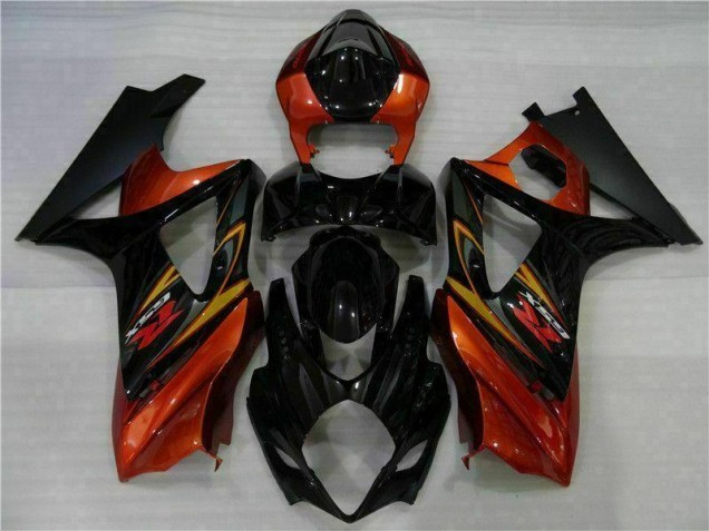 07-08 Black Suzuki GSXR 1000 Full Motorcycle Fairing Kits 07-08 Black Suzuki GSXR 1000 Full Motorcycle Fairing Kits