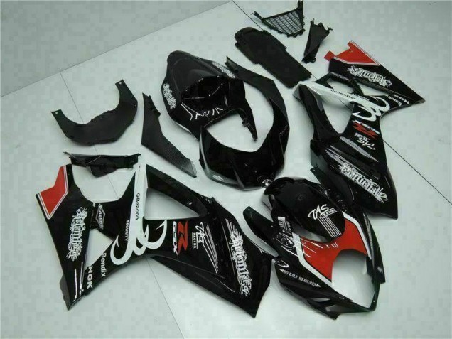 07-08 Black Suzuki GSXR 1000 Motorcycle Bodywork 07-08 Black Suzuki GSXR 1000 Motorcycle Bodywork