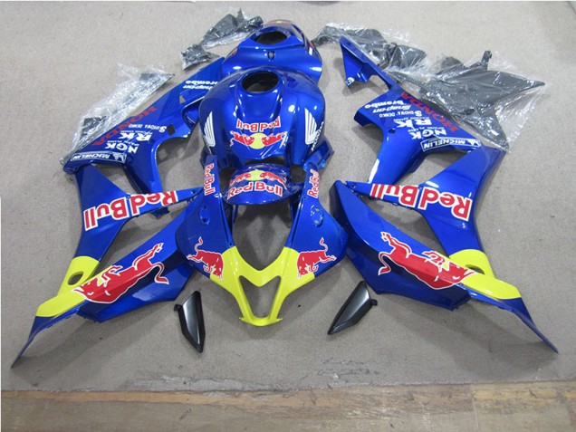 07-08 Blue Red Bull Honda CBR600RR Motorcycle Fairings 07-08 Blue Red Bull Honda CBR600RR Motorcycle Fairings