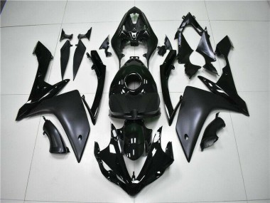 07-08 Glossy Matte Black Yamaha YZF R1 Motorcycle Fairings