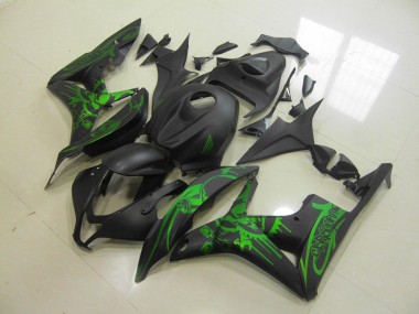 07-08 Green Skull Honda CBR600RR Motorcycle Fairings