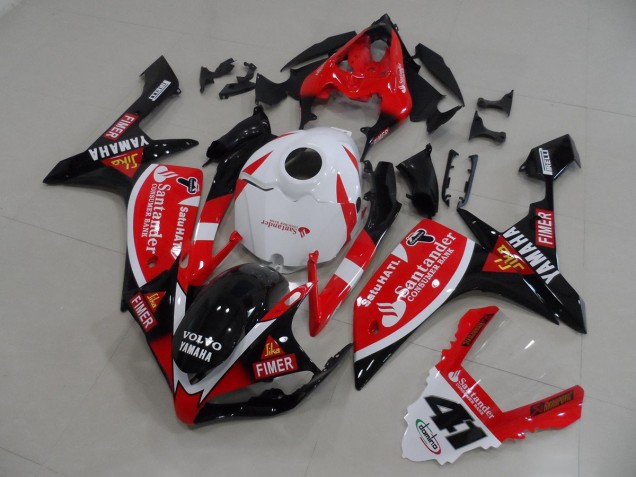 07-08 Red Black Stickers Yamaha YZF R1 Motorcycle Fairings 07-08 Red Black Stickers Yamaha YZF R1 Motorcycle Fairings