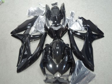 08-10 Black Suzuki GSXR 600 Motorcycle Fairings