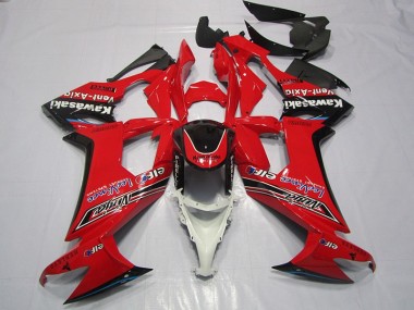 08-10 Red Kawasaki ZX10R Motorcycle Fairings