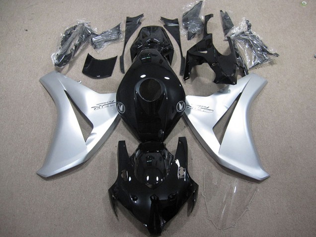 08-11 Black Silver Fireblade Honda CBR1000RR Motorcycle Fairings 08-11 Black Silver Fireblade Honda CBR1000RR Motorcycle Fairings