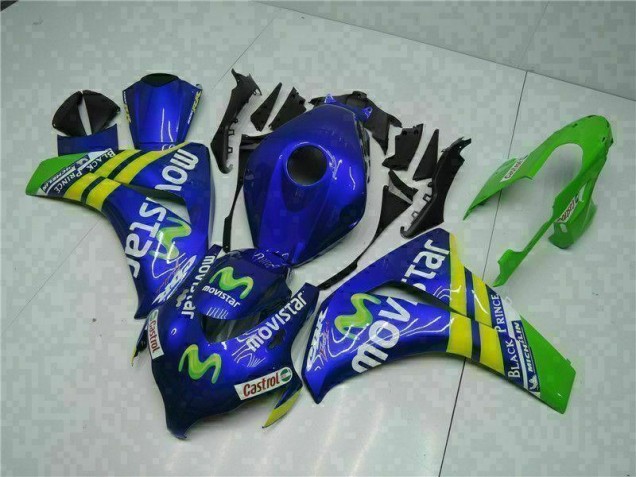 08-11 Green Blue Honda CBR1000RR Motorcycle Fairings 08-11 Green Blue Honda CBR1000RR Motorcycle Fairings
