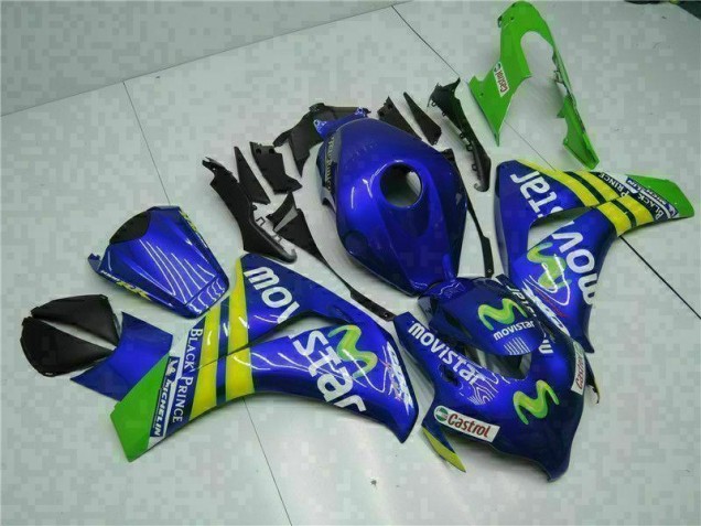 08-11 Green Blue Honda CBR1000RR Motorcycle Fairings 08-11 Green Blue Honda CBR1000RR Motorcycle Fairings