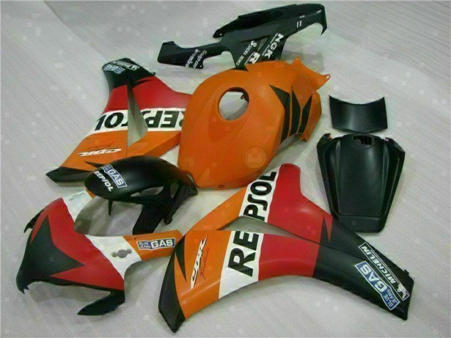08-11 Orange Repsol Honda CBR1000RR Motorcycle Fairings 08-11 Orange Repsol Honda CBR1000RR Motorcycle Fairings