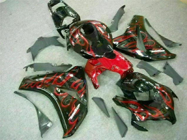08-11 Red Flame Honda CBR1000RR Motorcycle Fairing 08-11 Red Flame Honda CBR1000RR Motorcycle Fairing