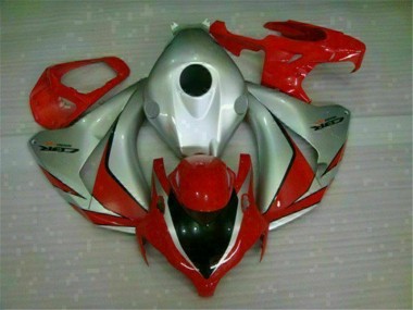 08-11 Red Silver Honda CBR1000RR Motorcycle Fairings