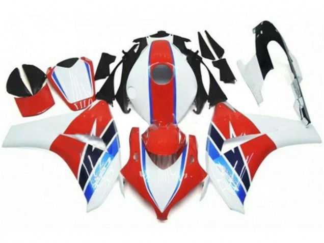 08-11 Red White Honda CBR1000RR Motorcycle Bodywork 08-11 Red White Honda CBR1000RR Motorcycle Bodywork