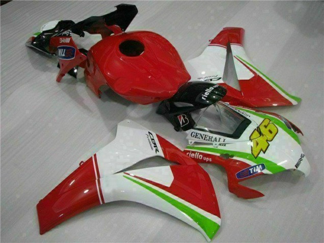 08-11 Red White Honda CBR1000RR Motorcycle Fairings 08-11 Red White Honda CBR1000RR Motorcycle Fairings
