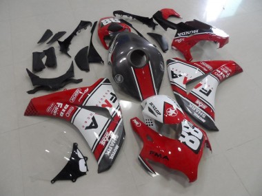 08-11 Red and Grey Fma Honda CBR1000RR Motorcycle Fairings