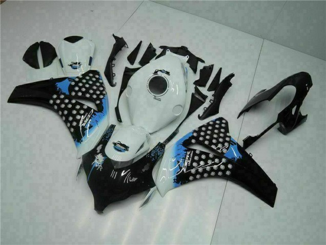 08-11 White Black Honda CBR1000RR Full Motorcycle Fairing Kits 08-11 White Black Honda CBR1000RR Full Motorcycle Fairing Kits